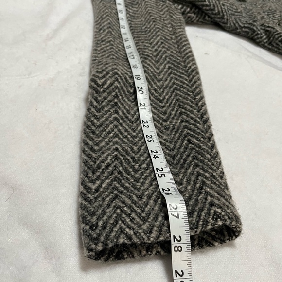 Laundry By Shelli Segal Black and White Pea Coat Size S - Picture 8 of 14